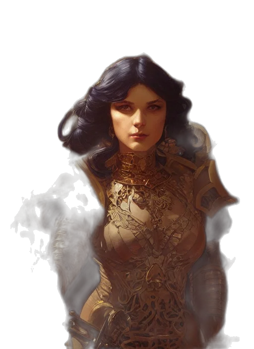 dress, crown, fantasy art, concept art, comic book art, photorealistic, golden, earth tones transparent PNG cut-out