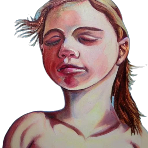face, mask, jewelry, creature, oil painting, photorealistic, concept art, watercolor transparent PNG cut-out
