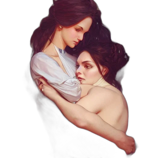 dress, fantasy art, concept art, photorealistic transparent PNG cut-out