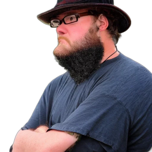 hat, staff, face, crown transparent PNG cut-out