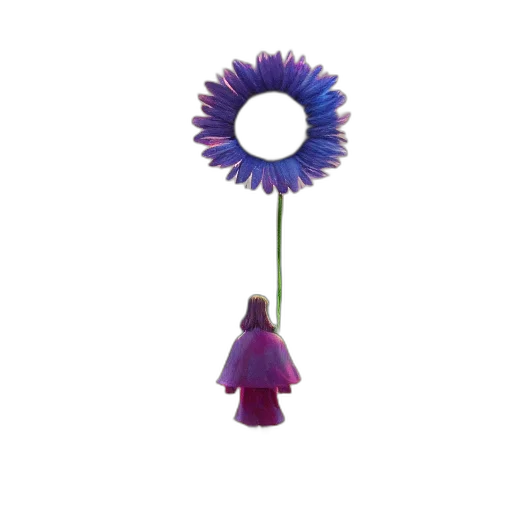 flower, staff, umbrella, jewelry transparent PNG cut-out