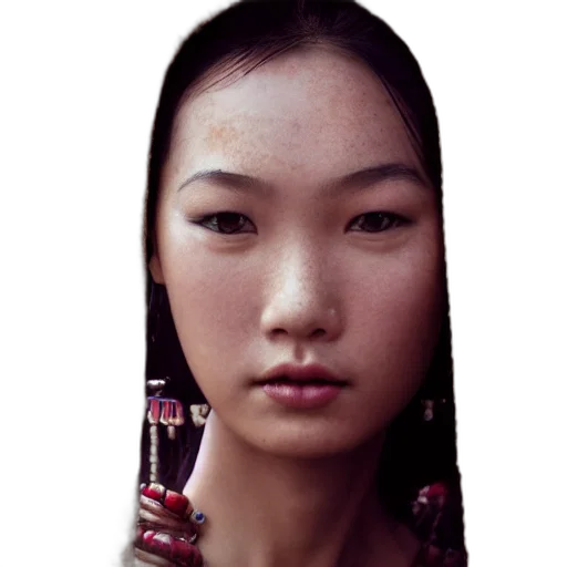 face, jewelry, dress, mask transparent PNG cut-out