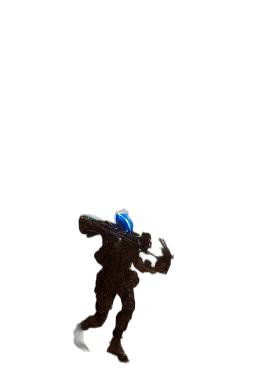 robot, staff, weapon, creature, concept art, pixel art, 3d render, comic book art transparent PNG cut-out