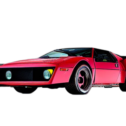 car, concept art, 3d render, photorealistic transparent PNG cut-out