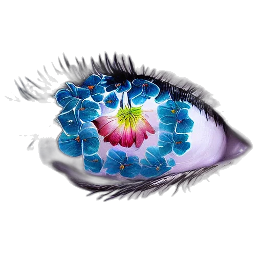 flower, jewelry, face, crown transparent PNG cut-out