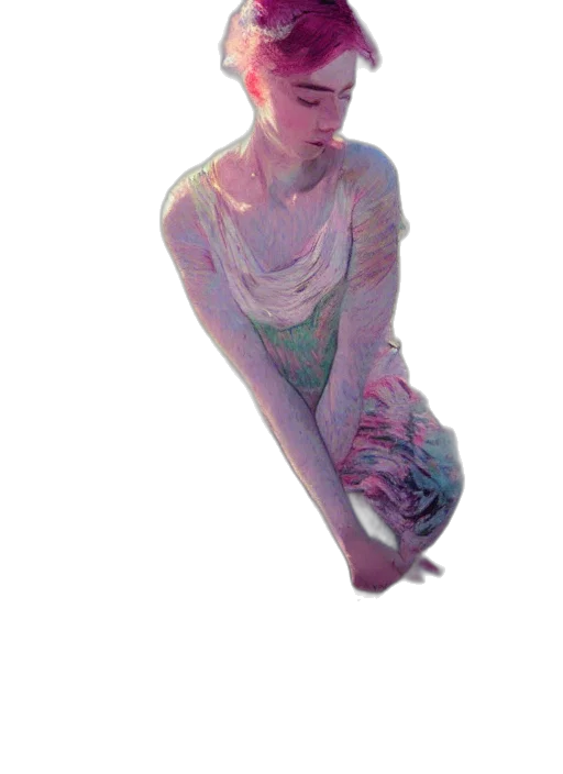 dress, creature, jewelry, face transparent PNG cut-out