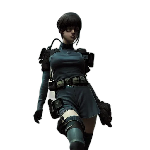 staff, weapon, robot, jacket transparent PNG cut-out