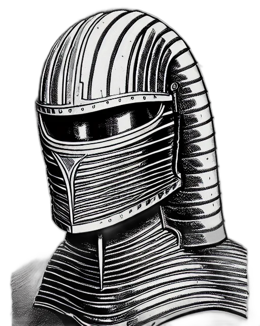 robot, mask, sword, face transparent PNG cut-out