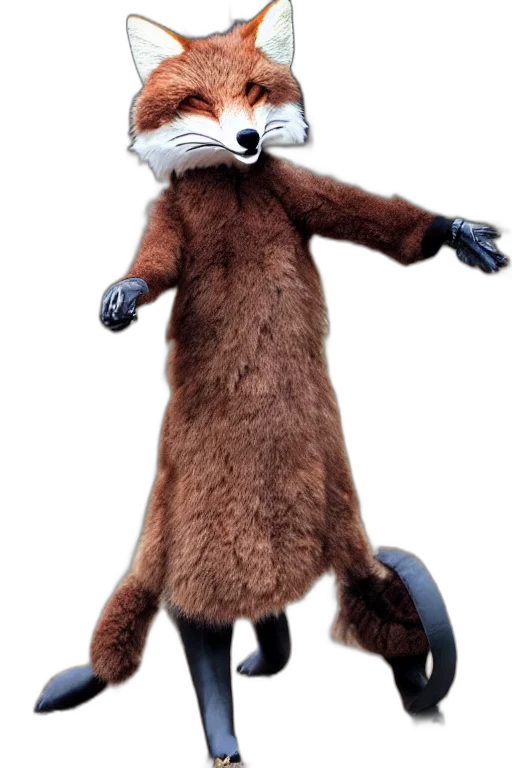 animal, creature, staff, jacket transparent PNG cut-out