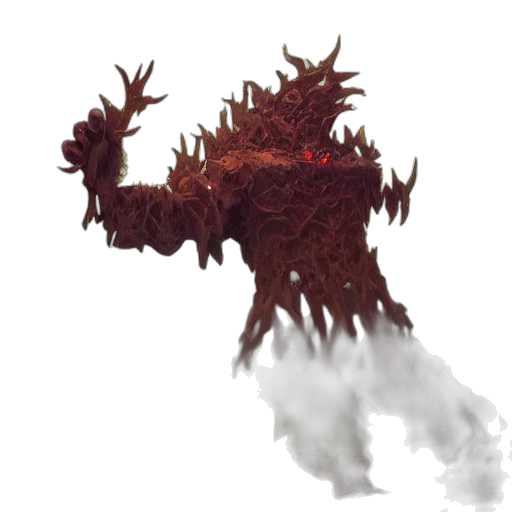 dragon, creature, hair, staff transparent PNG cut-out