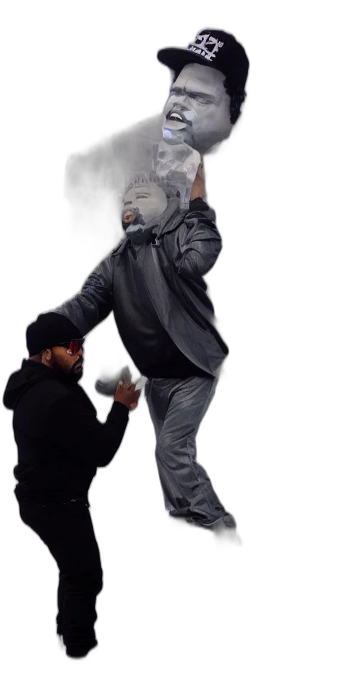 jacket, mask, creature, umbrella transparent PNG cut-out