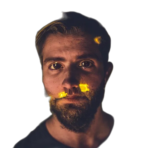 face, mask, creature, staff, photorealistic, concept art, 3d render, cyberpunk transparent PNG cut-out