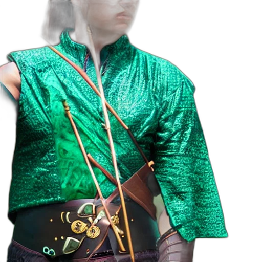 staff, dragon, mask, jacket transparent PNG cut-out