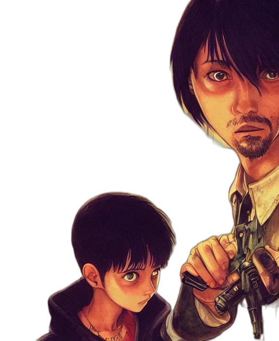 weapon, comic book art, anime, concept art transparent PNG cut-out