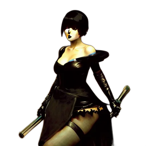 weapon, staff, concept art, 3d render transparent PNG cut-out