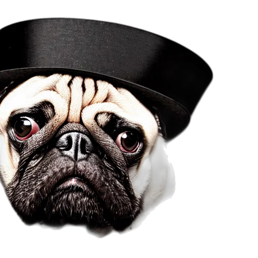 hat, animal, crown, face transparent PNG cut-out