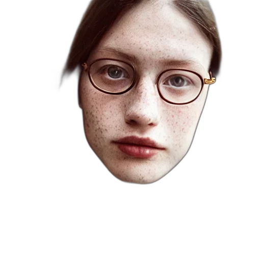 face, mask, creature, hair transparent PNG cut-out