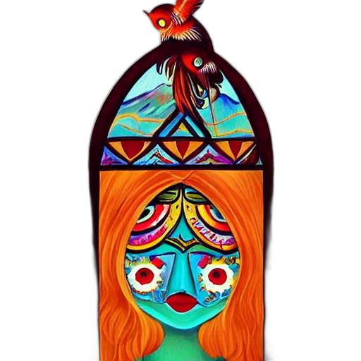 mask, fantasy art, concept art, cartoon transparent PNG cut-out