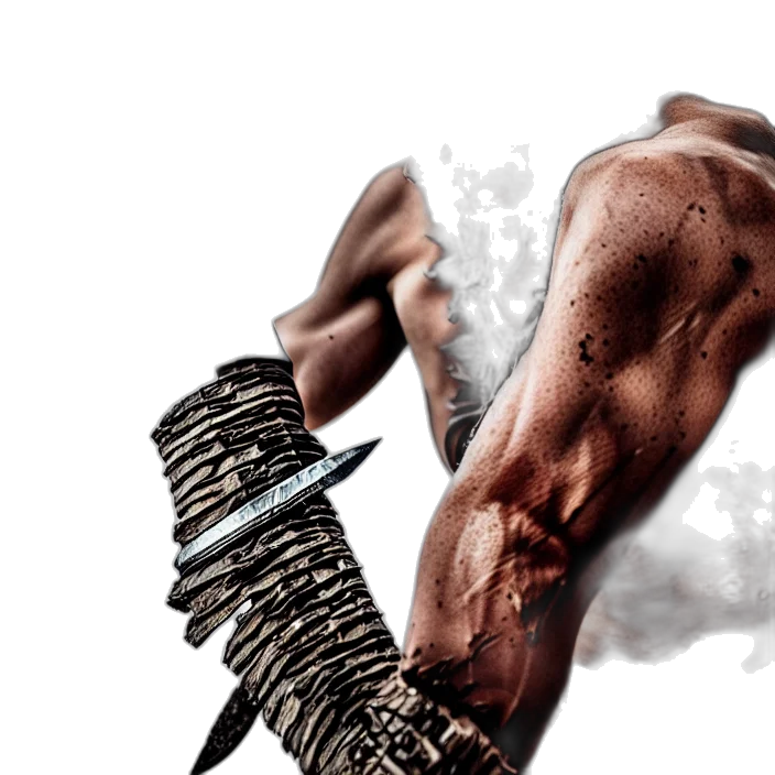 sword, weapon, concept art, photorealistic transparent PNG cut-out