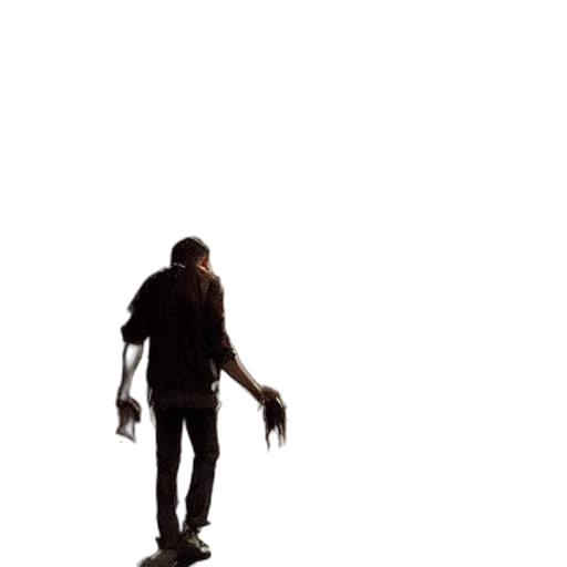 creature, robot, staff, jacket transparent PNG cut-out