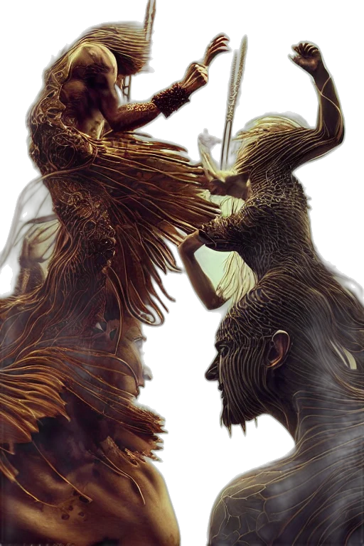 creature, dragon, animal, hair transparent PNG cut-out