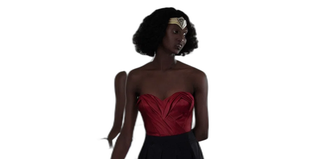dress, crown, concept art, comic book art transparent PNG cut-out