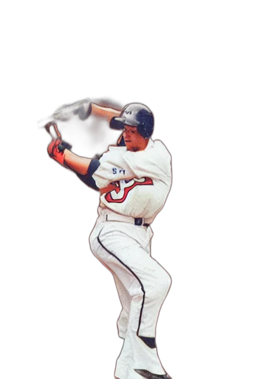 staff, photorealistic, concept art, baseball, card, player, firing, laser transparent PNG cut-out