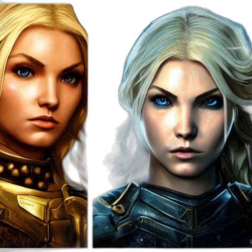 fantasy art, concept art, comic book art, photorealistic transparent PNG cut-out