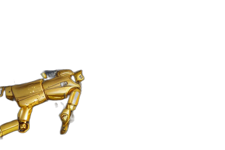 robot, jewelry, weapon, staff transparent PNG cut-out