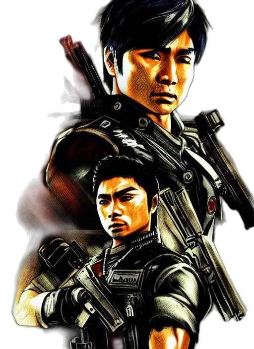 weapon, comic book art, concept art, photorealistic transparent PNG cut-out