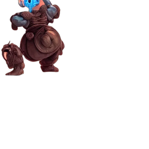 robot, staff, weapon, creature transparent PNG cut-out