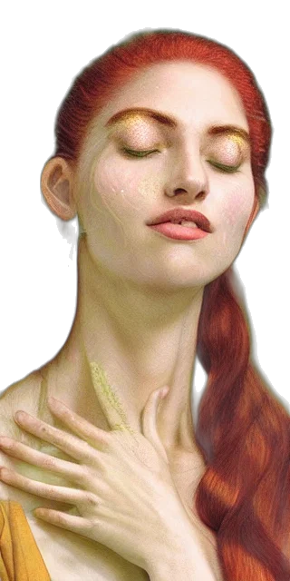 jewelry, face, mask, crown, photorealistic, oil painting, fantasy art, concept art transparent PNG cut-out