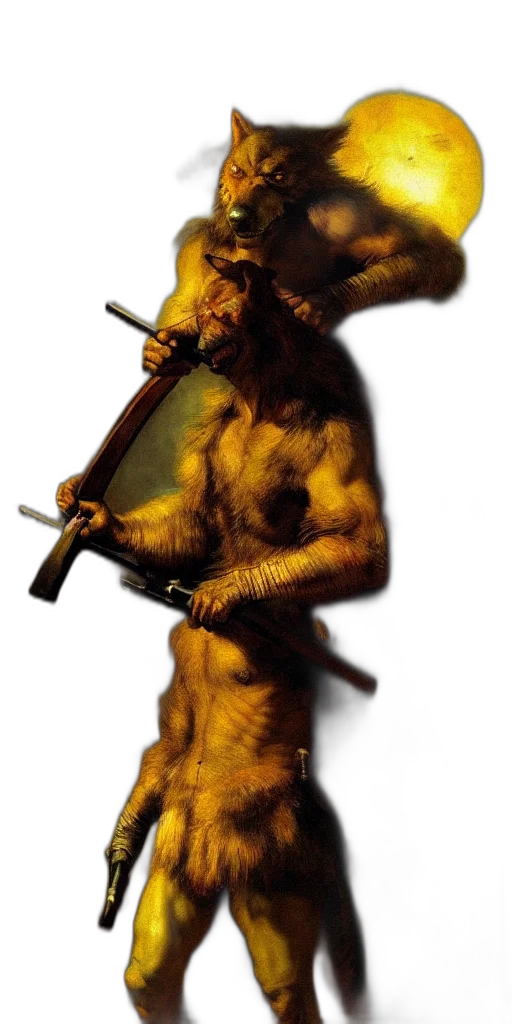 staff, sword, animal, creature transparent PNG cut-out