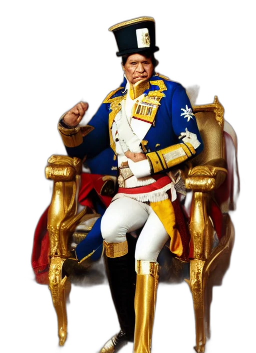 crown, staff, furniture, jacket transparent PNG cut-out