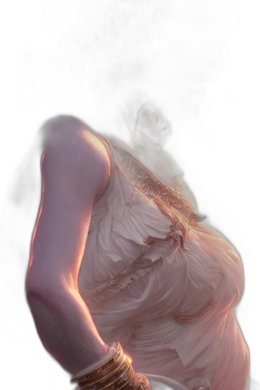 dress, mask, hair, face transparent PNG cut-out