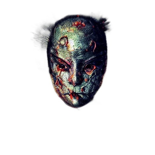 mask, face, creature, robot transparent PNG cut-out