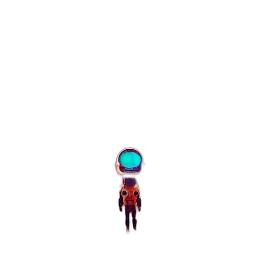 robot, creature, staff, animal transparent PNG cut-out