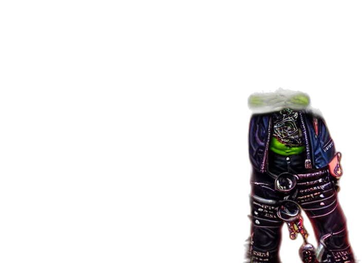 robot, creature, staff, weapon, 3d render, concept art, pixel art, cyberpunk transparent PNG cut-out