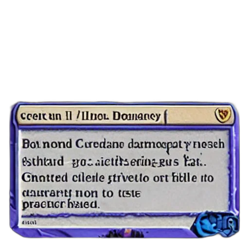 hearthstone, card, called, cursed transparent PNG cut-out