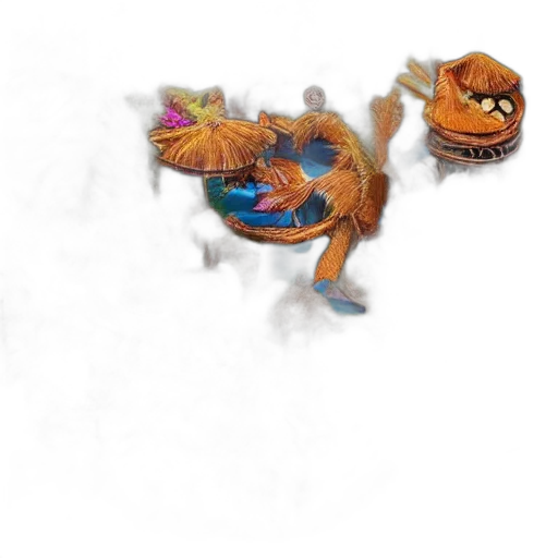 dragon, creature, animal, mask transparent PNG cut-out