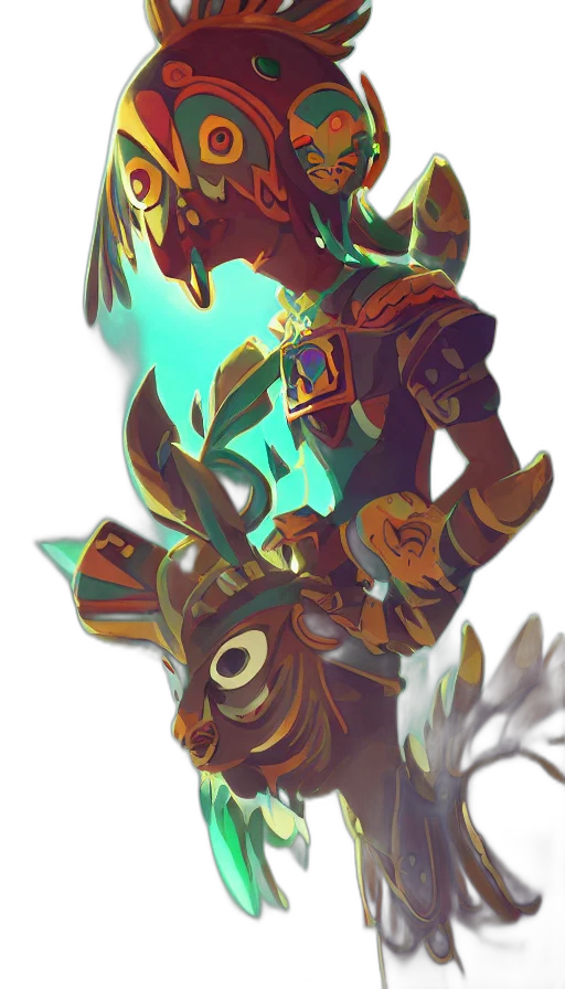 mask, robot, weapon, dragon transparent PNG cut-out