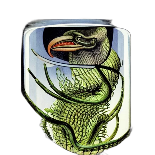 dragon, jewelry, photorealistic, fantasy art transparent PNG cut-out