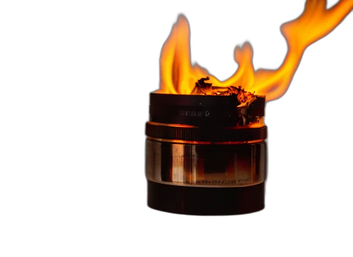 3d render, photorealistic, fire, dslr transparent PNG cut-out