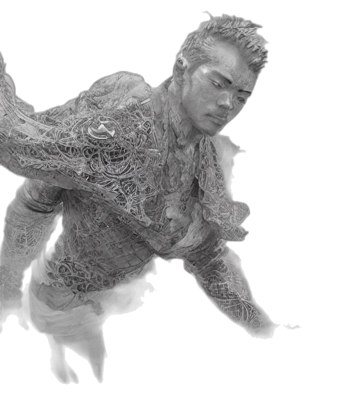 3d render, concept art, photorealistic, comic book art transparent PNG cut-out