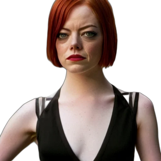 dress, staff, face, jacket transparent PNG cut-out