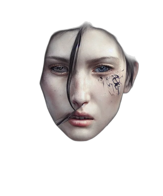 mask, face, jewelry, creature transparent PNG cut-out