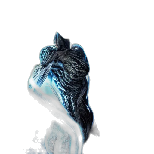 dragon, mask, creature, crown, concept art, fantasy art, watercolor, 3d render transparent PNG cut-out