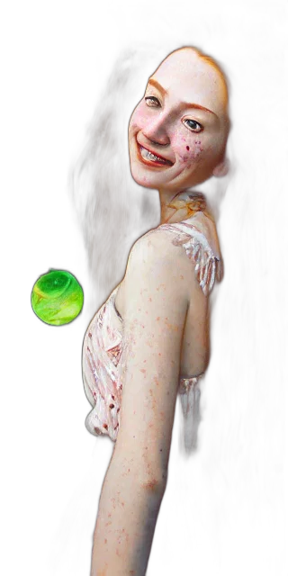 mask, creature, dress, face, concept art, 3d render, photorealistic, fantasy art transparent PNG cut-out