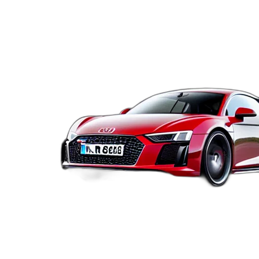 car, 3d render, photorealistic, concept art transparent PNG cut-out