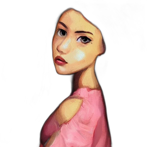 face, dress, robot, mask, photorealistic, concept art, watercolor, oil painting transparent PNG cut-out
